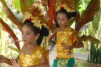 young Bali dancers