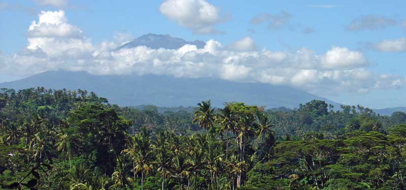 Bali Gunung Agung vulcano